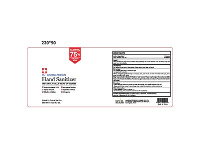 Dr Alpha Hand Saniziter (Dr Alpha Hand Sanitizer)